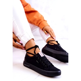Sneakers Mujer Tied Cross Jeans JJ2R4039C Negro 4
