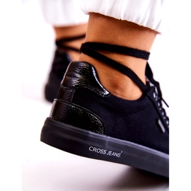 Sneakers Mujer Tied Cross Jeans JJ2R4039C Negro 2