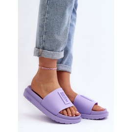 Chanclas de mujer Big Star LL274426 Morado violeta 6