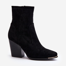 Botines Mujer Sanile Negro 2