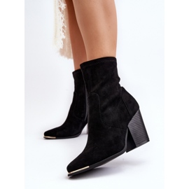Botines Mujer Sanile Negro 4