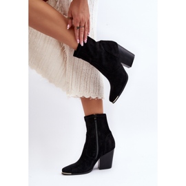Botines Mujer Sanile Negro 5