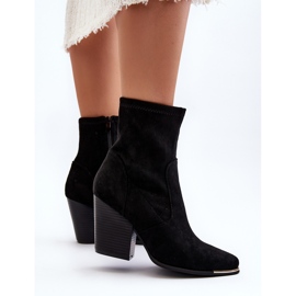 Botines Mujer Sanile Negro 6