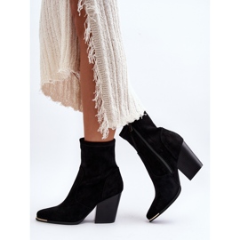 Botines Mujer Sanile Negro 8