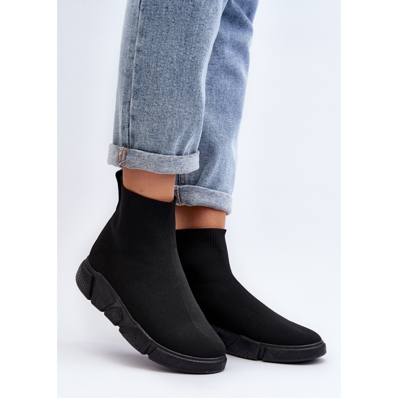 Zapatillas Deportivas de Mujer con Calcetín Negro Zirila 2 Zapatillas Deportivas de Mujer con Calcetín Negro Zirila 2