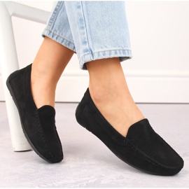 Mocasines negros eVento mujer 4