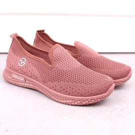 Zapatillas deportivas sin cordones para mujer, rosa, Vinceza 34602 rosado 2
