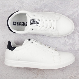 Deportivas hombre blancas Big Star NN174282 blanco 3