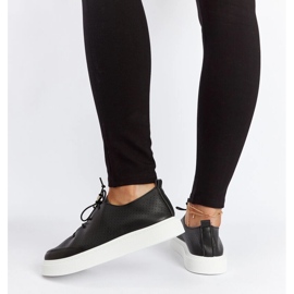 Zapatillas Laytonville negras perforadas negro 3