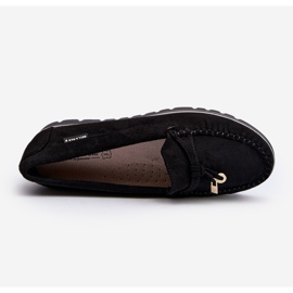 Mocasines de Mujer con Plataforma Negro Railav 9