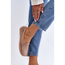 Mocasines Calados Mujer Beige Rasirna 1 Mocasines Calados Mujer Beige Rasirna 1