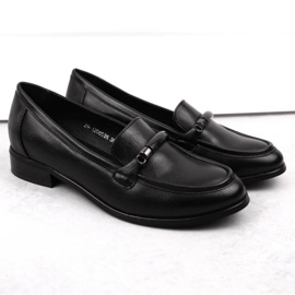 Potocki W WOL204A Zapatos tacón bajo negro 2