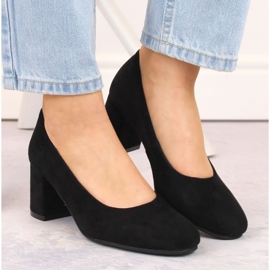 Zapatos de tacón Potocki W WOL207A de ante, negro 3