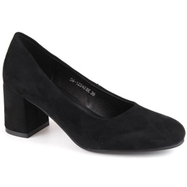 Zapatos de tacón Potocki W WOL207A de ante, negro 6