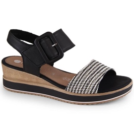 Rieker Sandalias cuña piel Remonte W RKR646 4