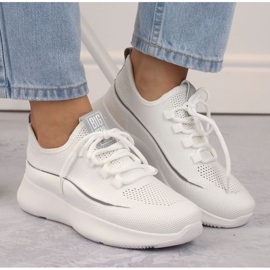 Zapatillas deportivas caladas Big Star W INT1961A blanco 2