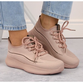 Deportiva calada Big Star W INT1961C nude rosado 2