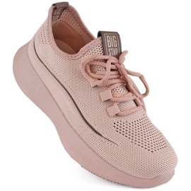 Deportiva calada Big Star W INT1961C nude rosado 4
