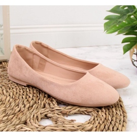 EVento W EVE205B bailarinas de ante, beige 4