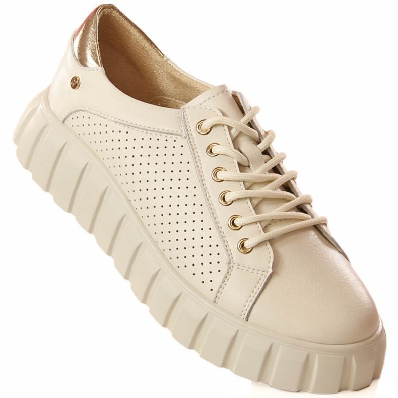 Filippo W PAW410 zapatos de piel beige 1