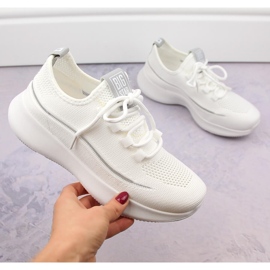 Deportivas slip-on caladas, blanco Big Star NN274662 4