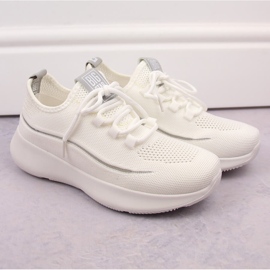Deportivas slip-on caladas, blanco Big Star NN274662 5