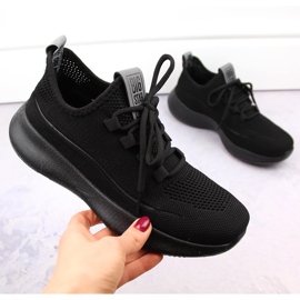 Deportivas slip-on caladas negras Big Star NN274663 negro 4