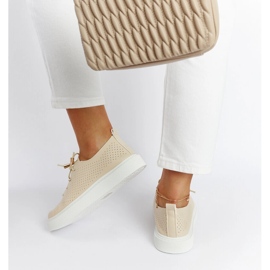Deportivas Laytonville beige perforadas 3