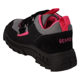 Befado trek deportivo infantil impermeable con velcro 515Y008 negro 2