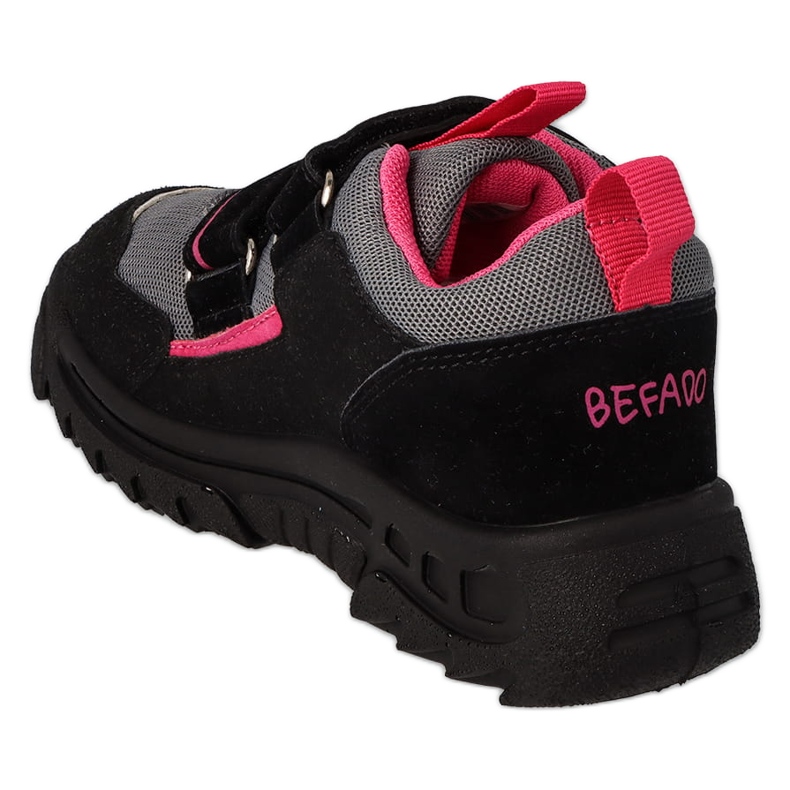 Befado trek deportivo infantil impermeable con velcro 515Y008 negro 2