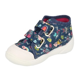 Zapatillas infantiles befado con velcro 212P080 azul 1