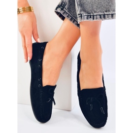 Mocasines Wards de ante negro 4