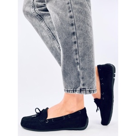 Mocasines Wards de ante negro 2