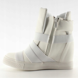 Deportivas con tiras de goma AF24 Blanco 1