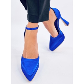 Zapatos de salón con plataforma Carlie Navy azul 1 Zapatos de salón con plataforma Carlie Navy azul 1