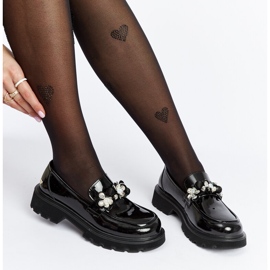 Mocasines charol negro Goe NN2N4200 1