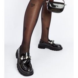 Mocasines charol negro Goe NN2N4200 3
