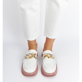 Mocasines charol blanco Goe NN2N4201 5