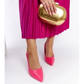 Tacones altos Rodney rosa 2