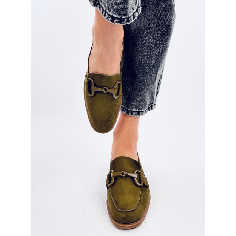 Mocasines mujer Isidora Verde 1