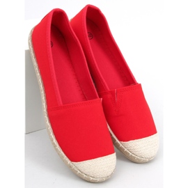Alpargatas de mujer Casto Rojo 2