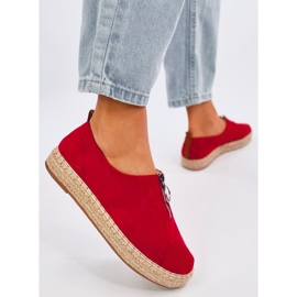 Alpargatas de mujer Flynn Rojo 3