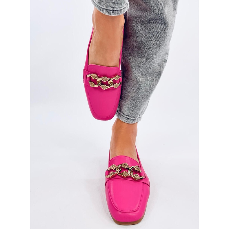 Mocasines mujer Malva Fucsia rosado 1