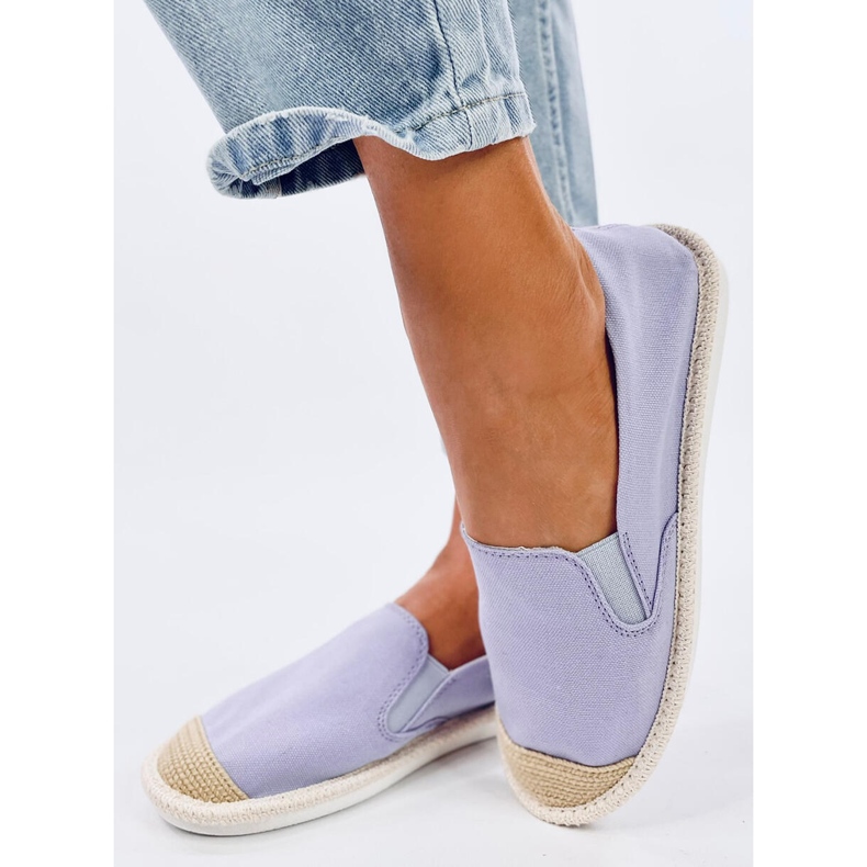 Alpargatas de mujer Alba Morado púrpura 2
