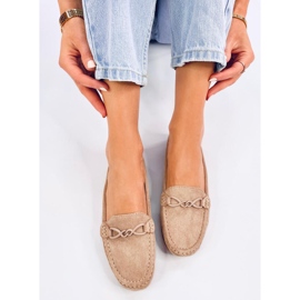 Mocasines Saga Kaki Mujer beige 4