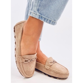 Mocasines Saga Kaki Mujer beige 2