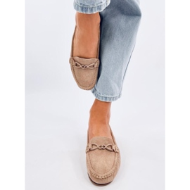 Mocasines Saga Kaki Mujer beige 1