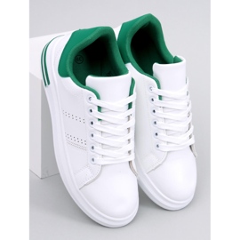 Zapatillas cuña Maes Green blanco 1