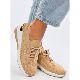 Calcetines Faggio Khaki calcetines beige 2