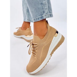 Calcetines Faggio Khaki calcetines beige 3